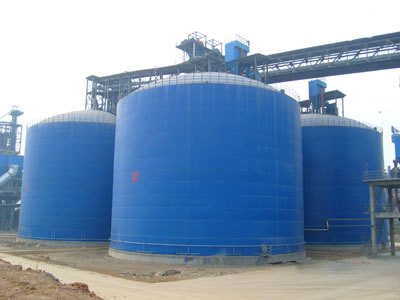 德保水泥钢板库改造